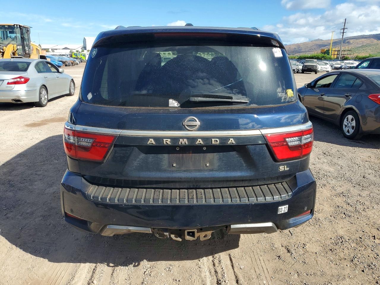 2022 Nissan Armada Sl Black vin: JN8AY2BC3N9162020