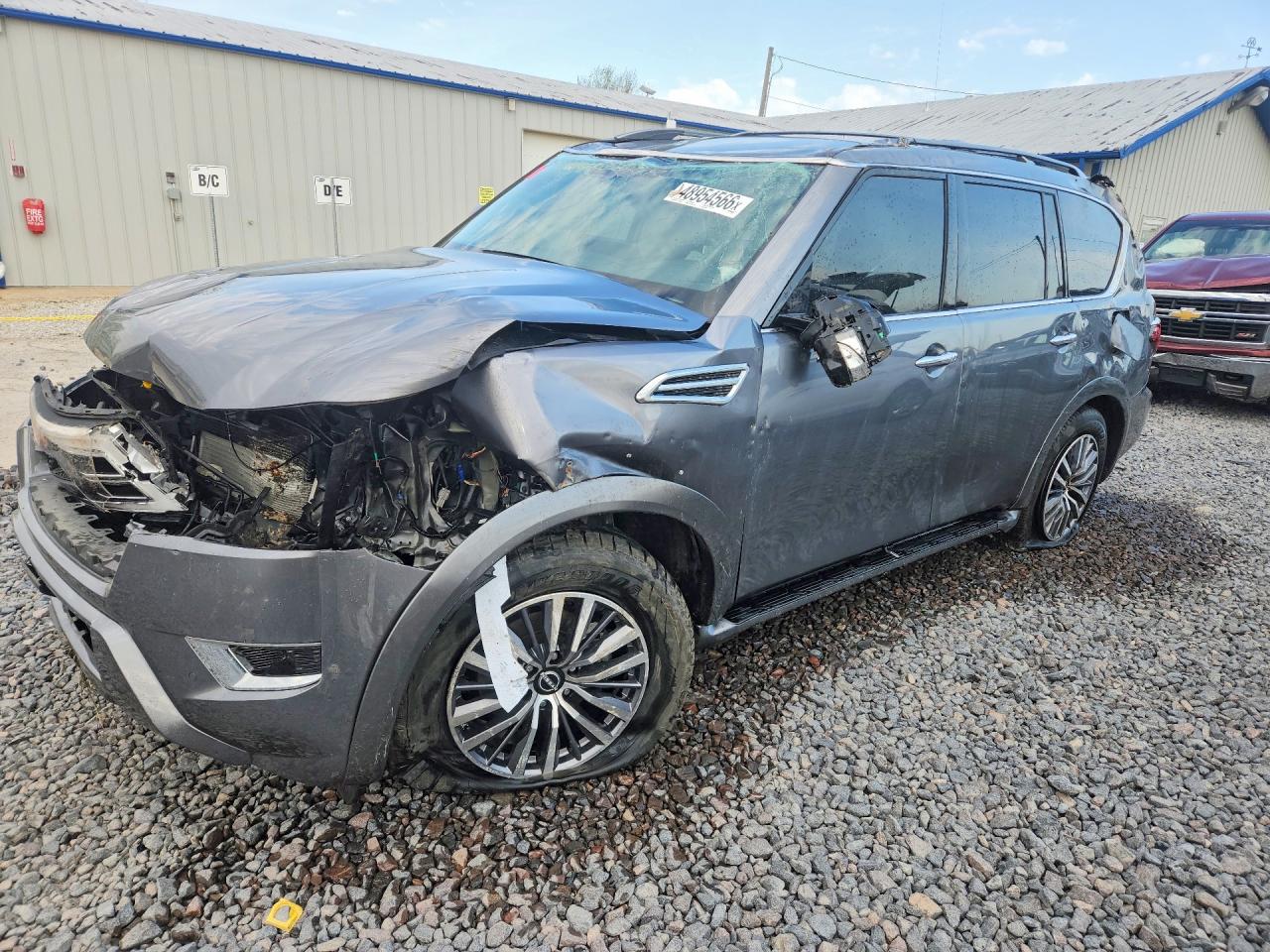 2023 Nissan Armada Sl Gray vin: JN8AY2BD2P9691907