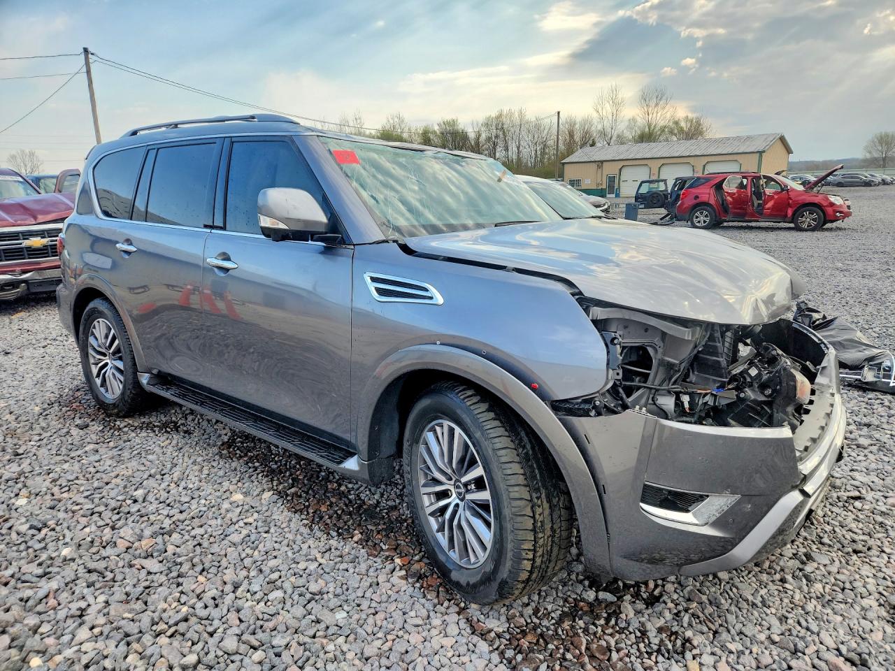 2023 Nissan Armada Sl Gray vin: JN8AY2BD2P9691907