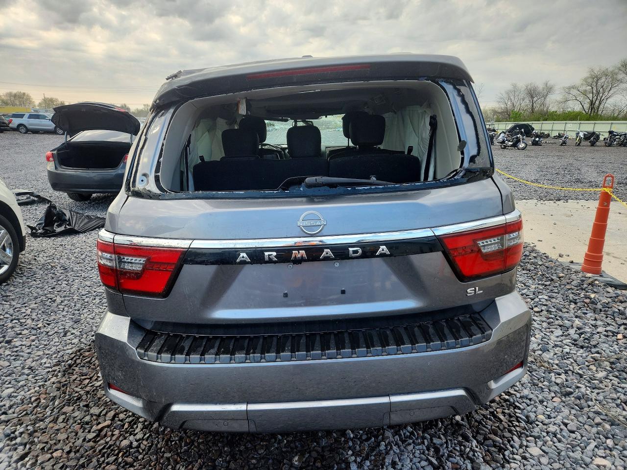 2023 Nissan Armada Sl Gray vin: JN8AY2BD2P9691907