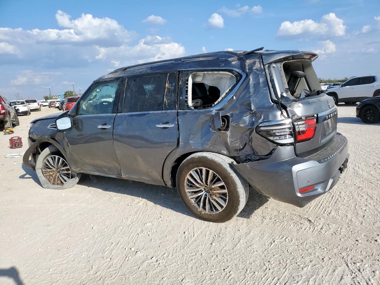 2023 Nissan Armada Sl Charcoal vin: JN8AY2BD2P9693088
