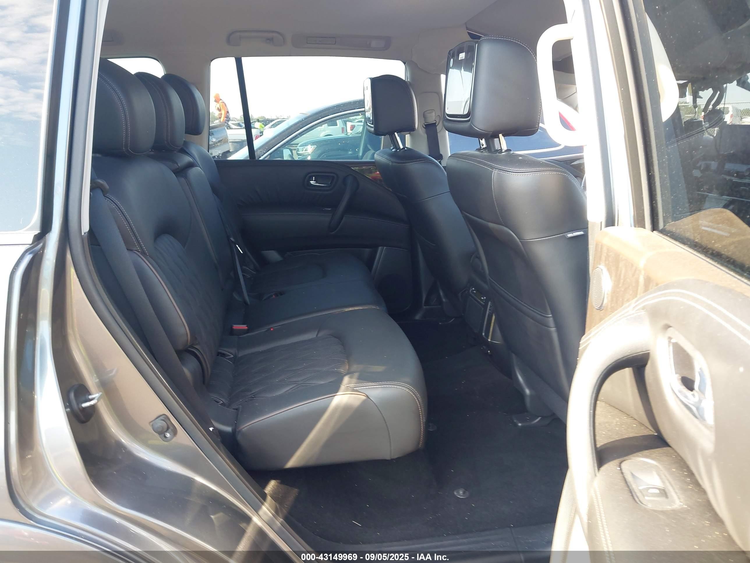 2023 Nissan Armada Platinum 2wd Gray vin: JN8AY2CC9P9182841