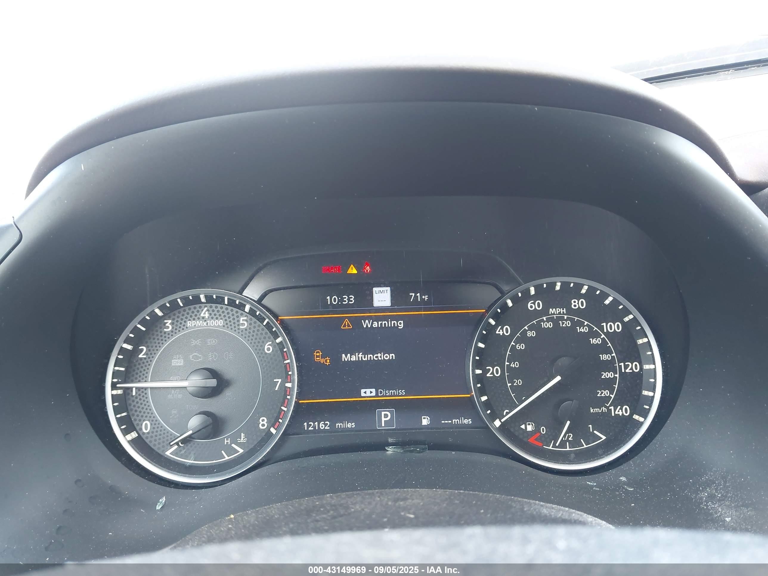 2023 Nissan Armada Platinum 2wd Gray vin: JN8AY2CC9P9182841