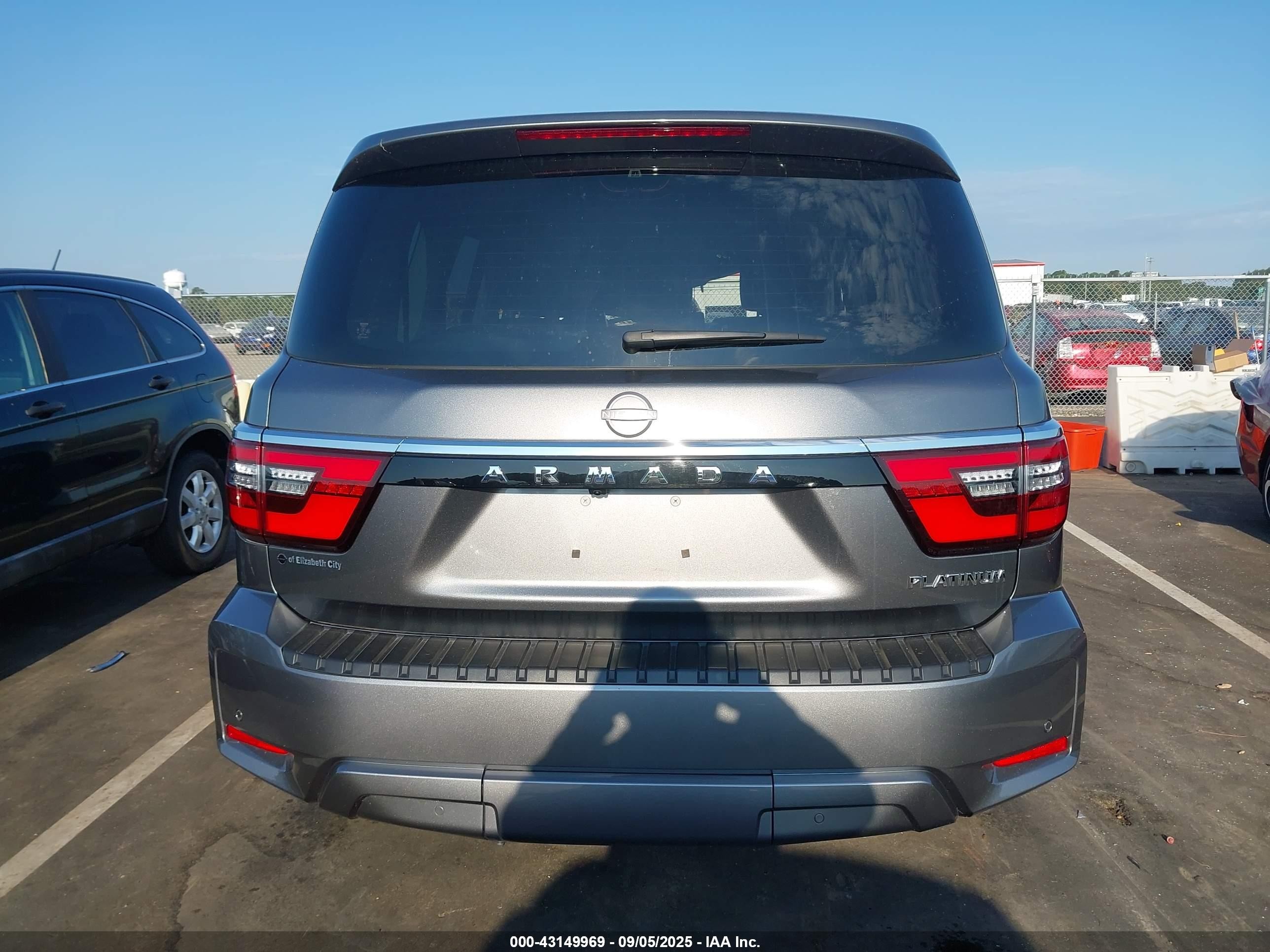2023 Nissan Armada Platinum 2wd Gray vin: JN8AY2CC9P9182841