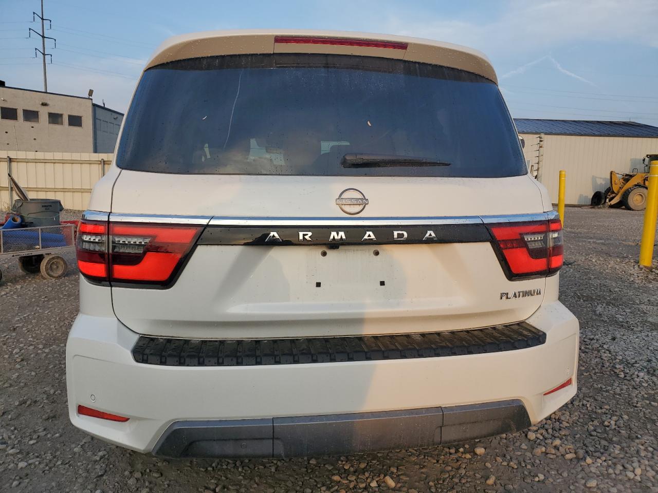 2022 Nissan Armada Platinum White vin: JN8AY2CD2N9677971