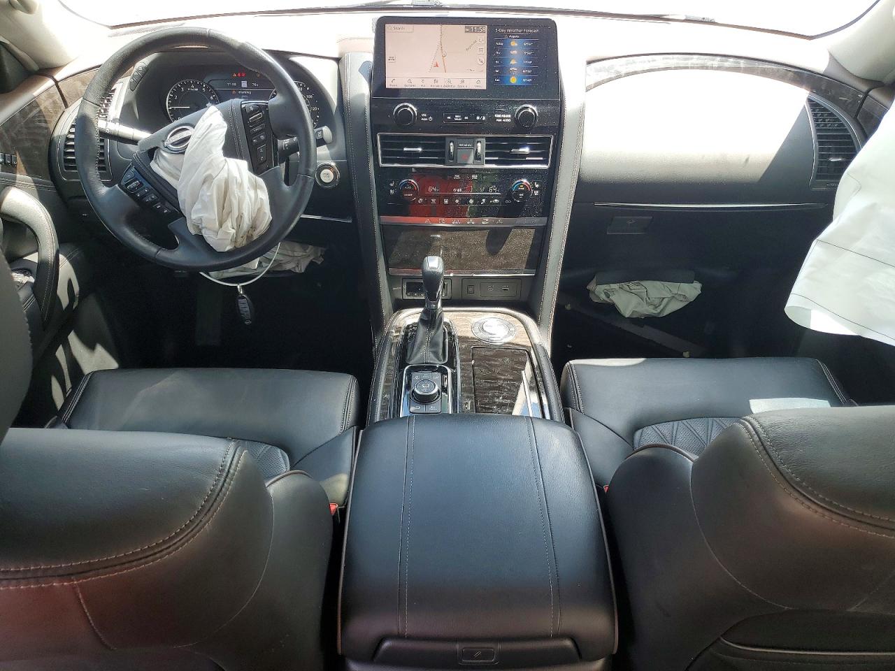2023 Nissan Armada Platinum White vin: JN8AY2DA2P9402625