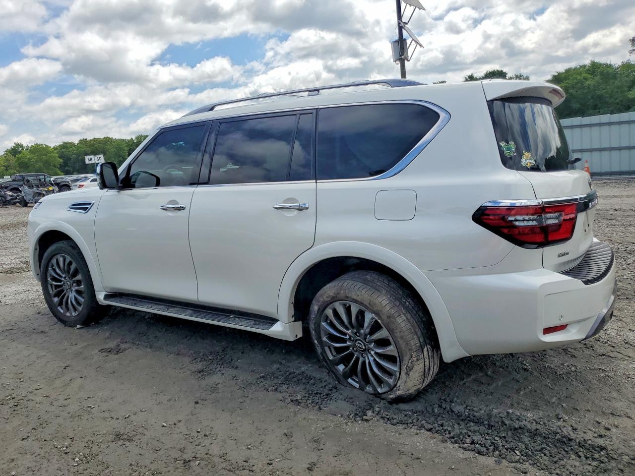 2023 Nissan Armada Platinum White vin: JN8AY2DA2P9402625