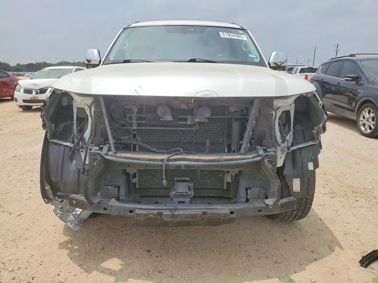 2022 Nissan Armada Platinum White vin: JN8AY2DAXN9391113