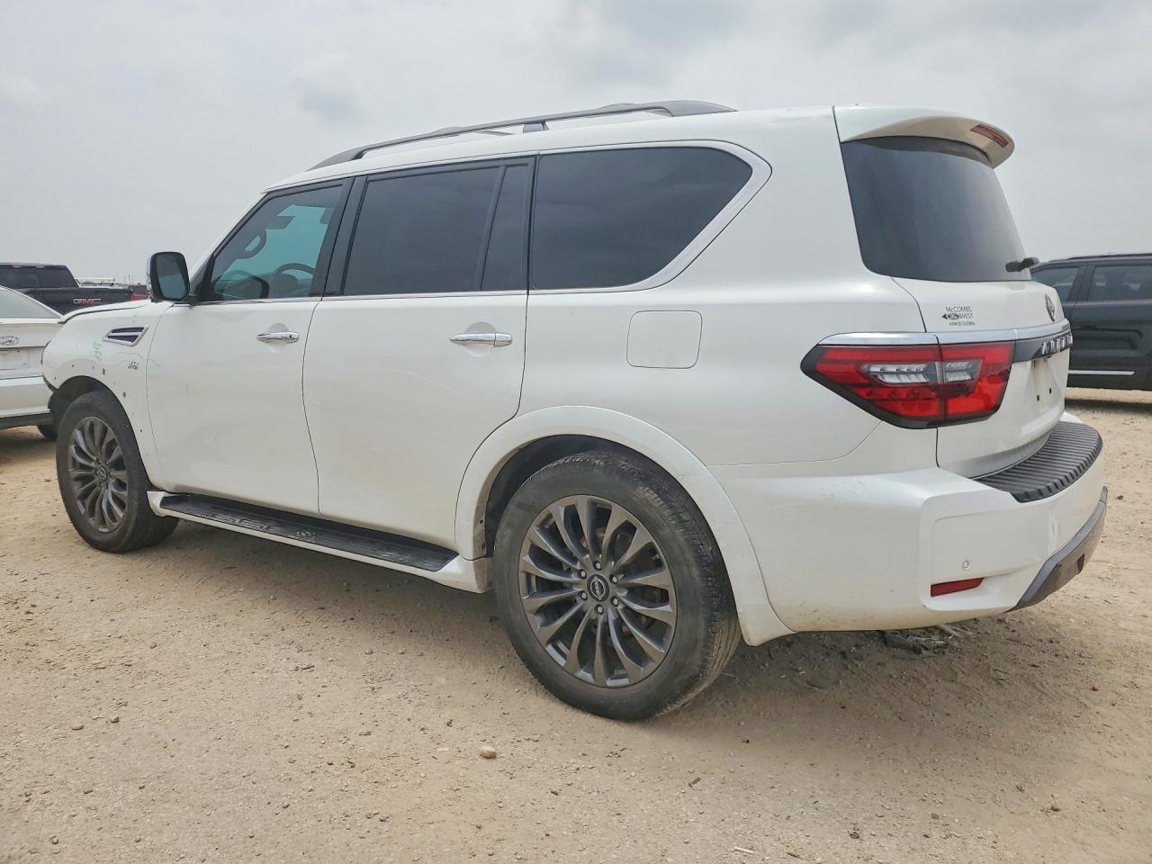 2022 Nissan Armada Platinum White vin: JN8AY2DAXN9391113