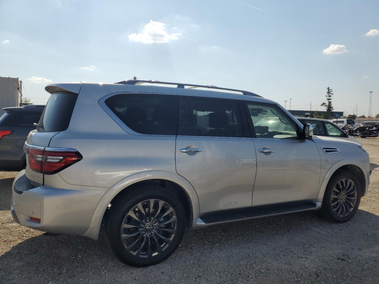 2022 Nissan Armada Platinum Silver vin: JN8AY2DB0N9811972