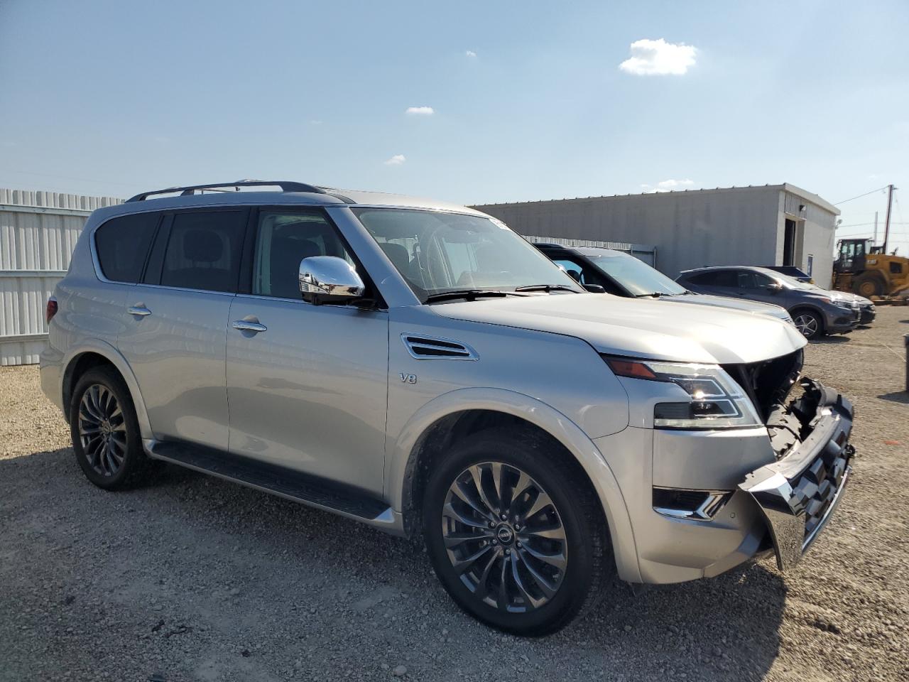2022 Nissan Armada Platinum Silver vin: JN8AY2DB0N9811972