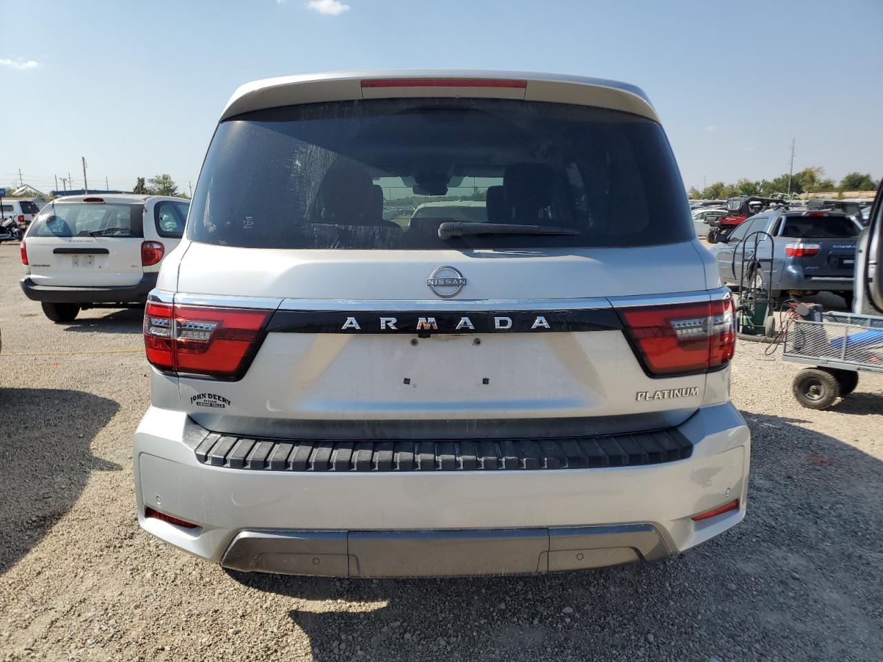 2022 Nissan Armada Platinum Silver vin: JN8AY2DB0N9811972