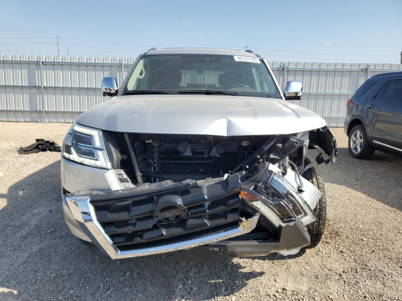 2022 Nissan Armada Platinum Silver vin: JN8AY2DB0N9811972