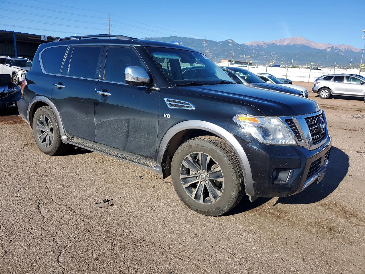 2017 Nissan Armada Platinum Black vin: JN8AY2NC0H9509531