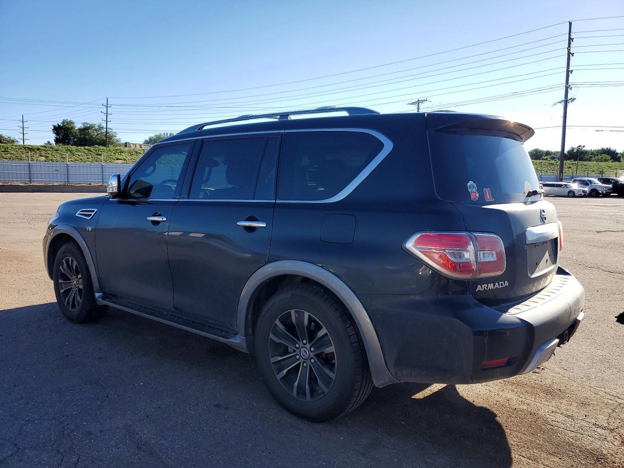 2017 Nissan Armada Platinum Black vin: JN8AY2NC0H9509531