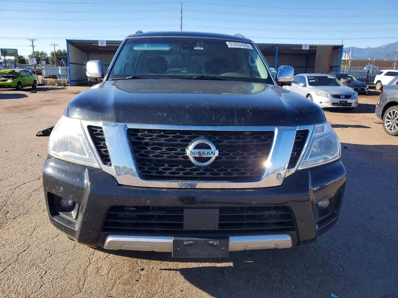 2017 Nissan Armada Platinum Black vin: JN8AY2NC0H9509531