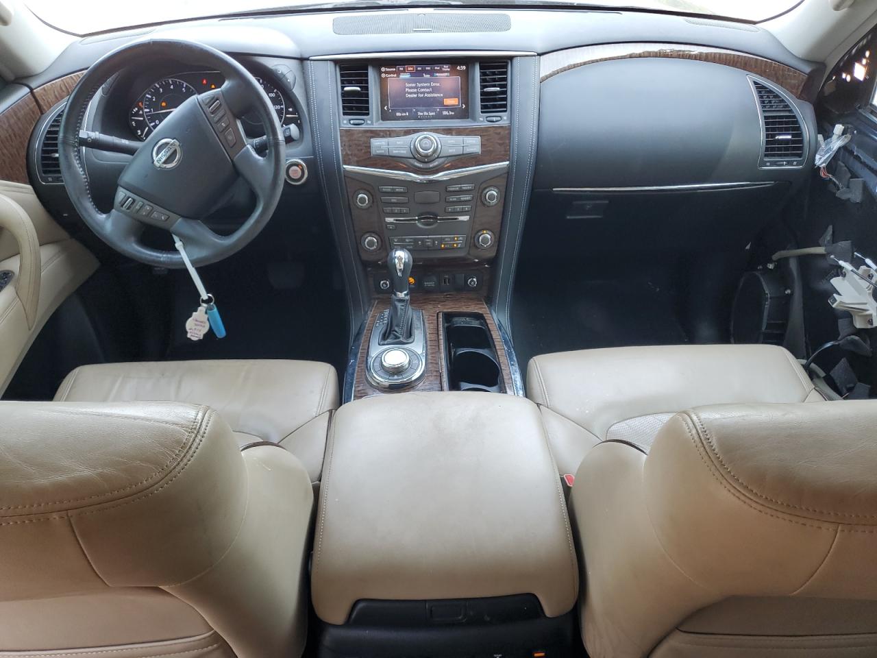 2018 Nissan Armada Sv Синий vin: JN8AY2NC0J9551817