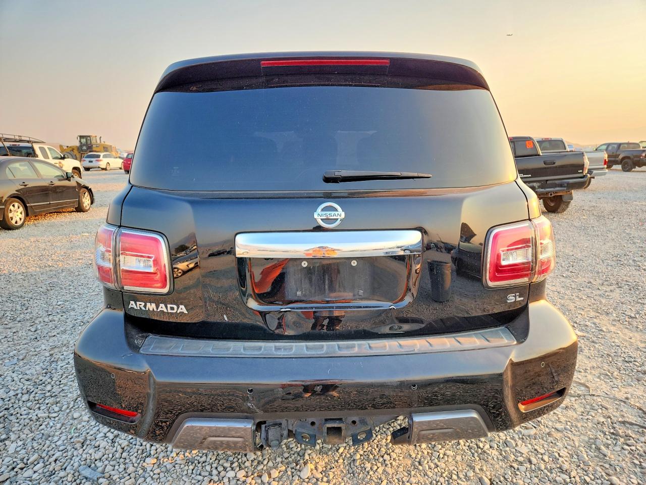 2019 Nissan Armada Sl Black vin: JN8AY2NC3K9581489