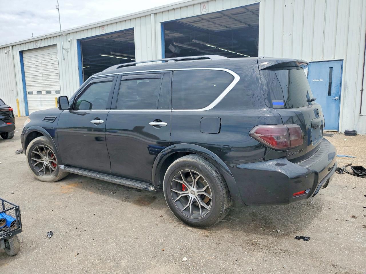 2017 Nissan Armada Sv Black vin: JN8AY2NC4H9506857