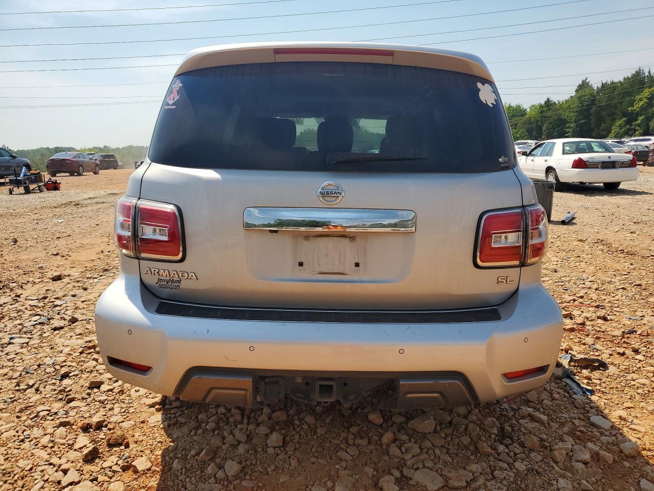 2020 Nissan Armada Silver vin: JN8AY2NC6LX516228