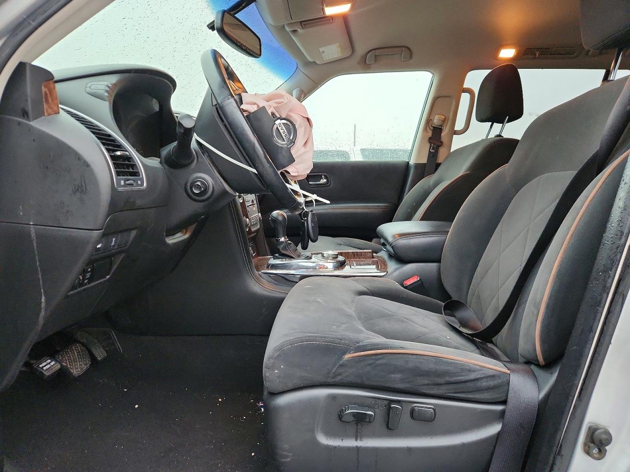 2017 Nissan Armada Sv Silver vin: JN8AY2NC7H9508537