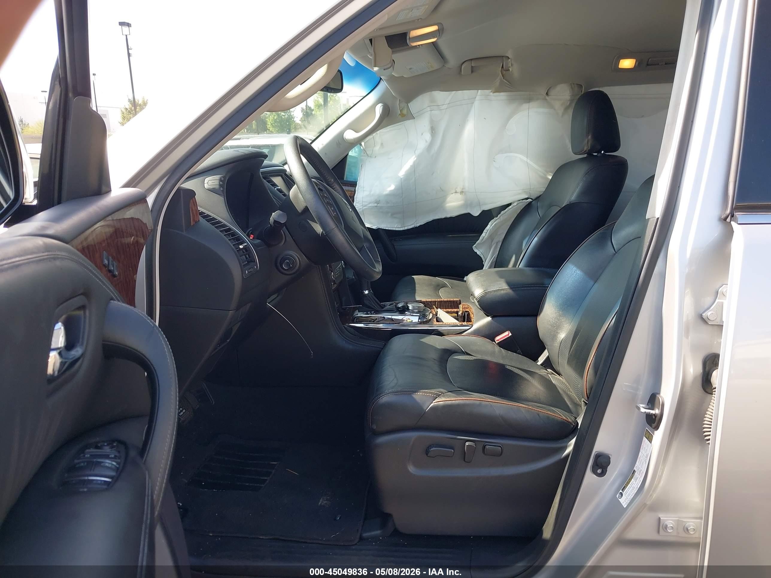2017 Nissan Armada Sl Серебряный vin: JN8AY2NC8H9500334