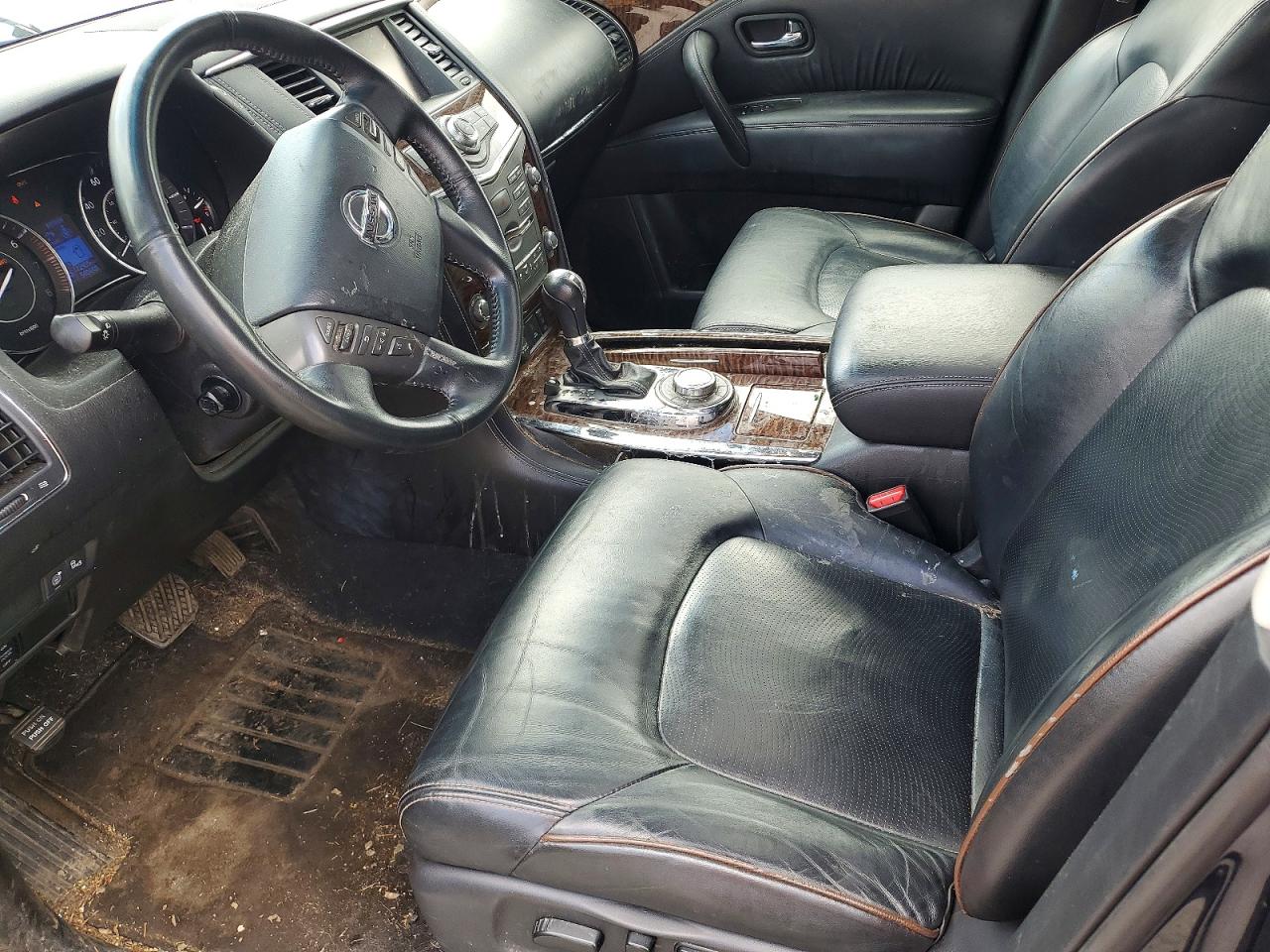 2017 Nissan Armada Sl Синий vin: JN8AY2NC8H9503122