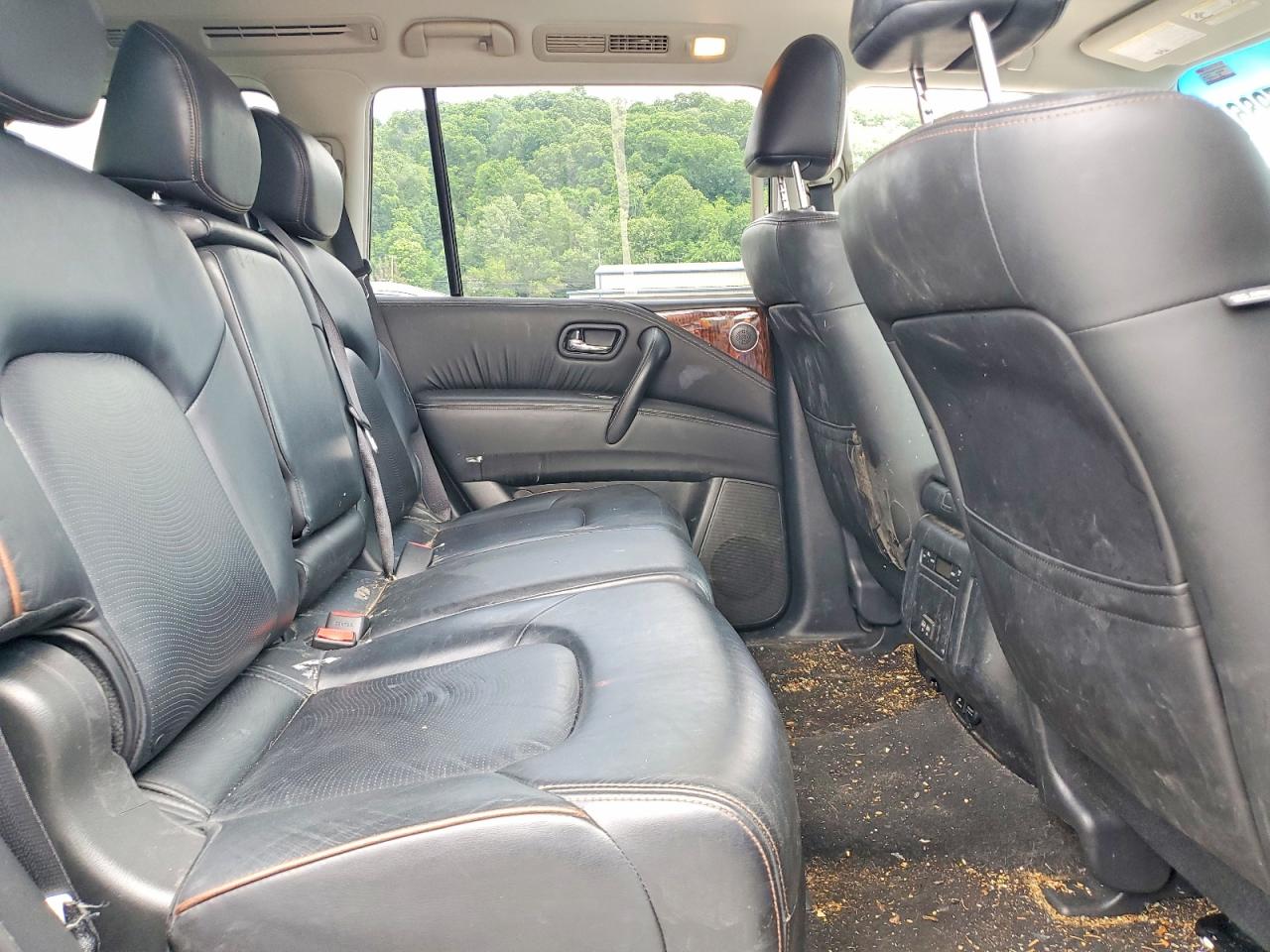 2017 Nissan Armada Sl Синий vin: JN8AY2NC8H9503122