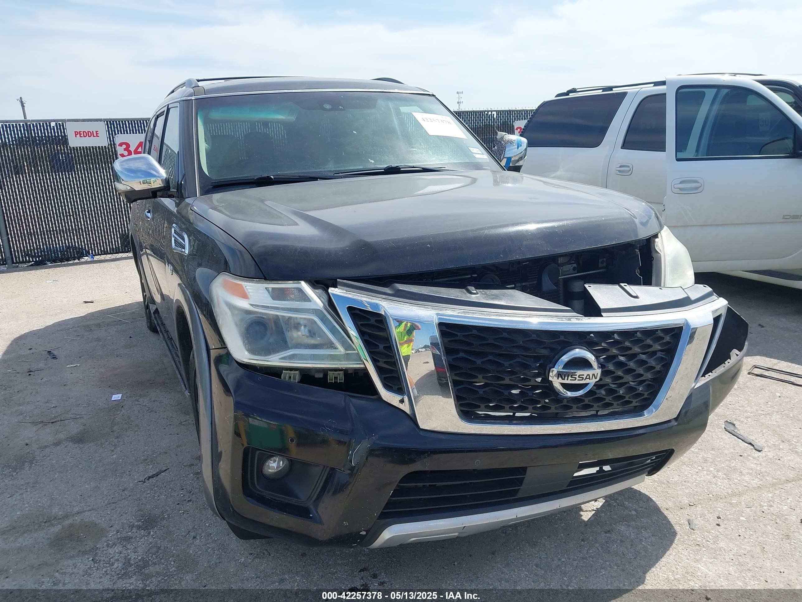 2017 Nissan Armada Platinum Black vin: JN8AY2ND2H9008908