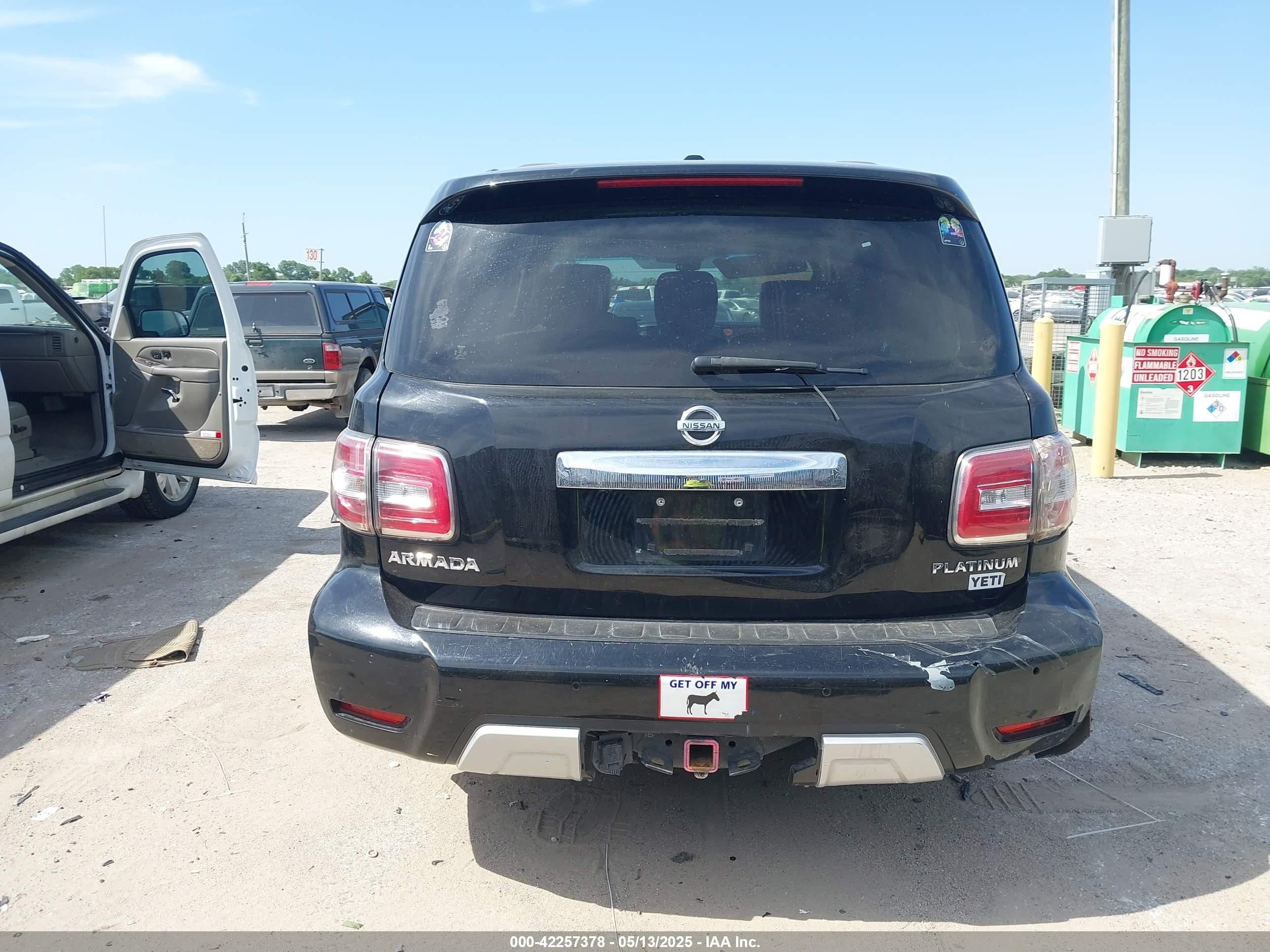 2017 Nissan Armada Platinum Black vin: JN8AY2ND2H9008908