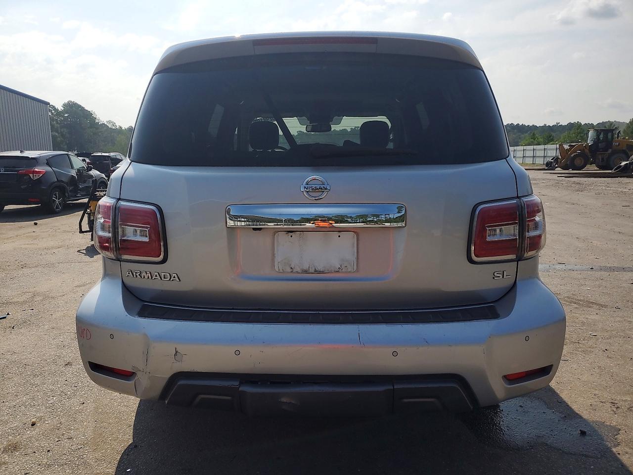 2019 Nissan Armada Sl Серебряный vin: JN8AY2ND2K9092476