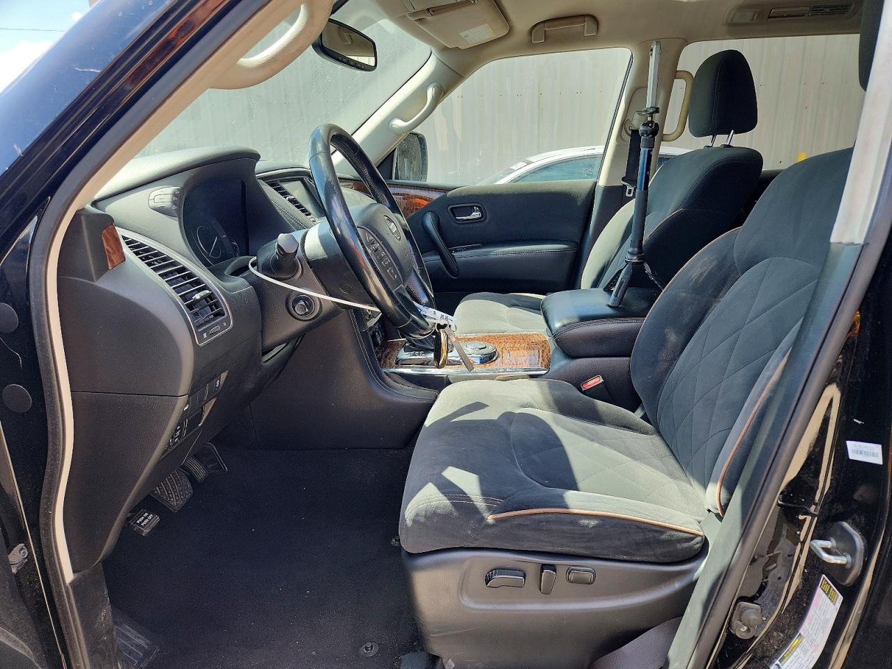 2019 Nissan Armada Sv Черный vin: JN8AY2ND3K9087030