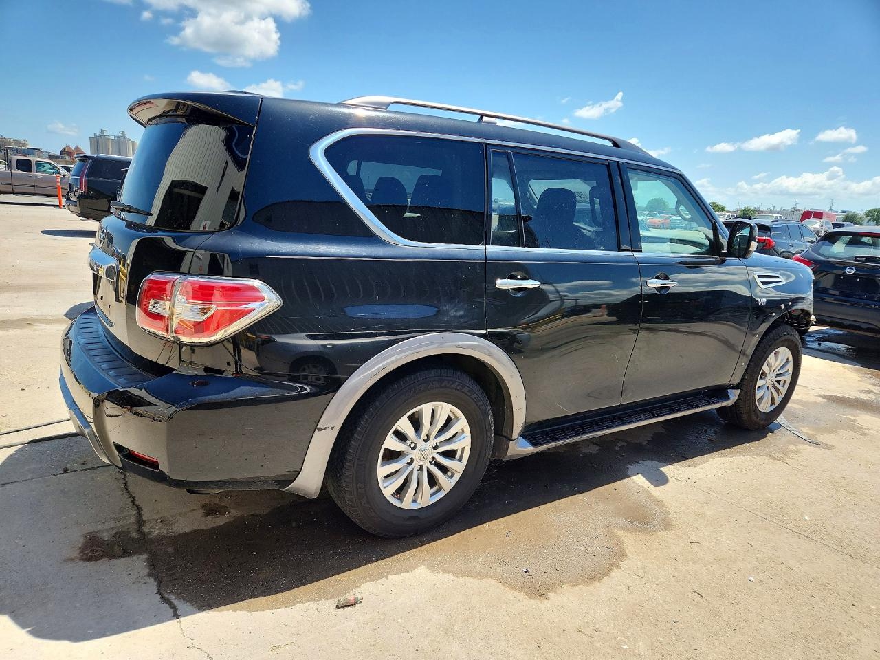 2019 Nissan Armada Sv Черный vin: JN8AY2ND3K9087030
