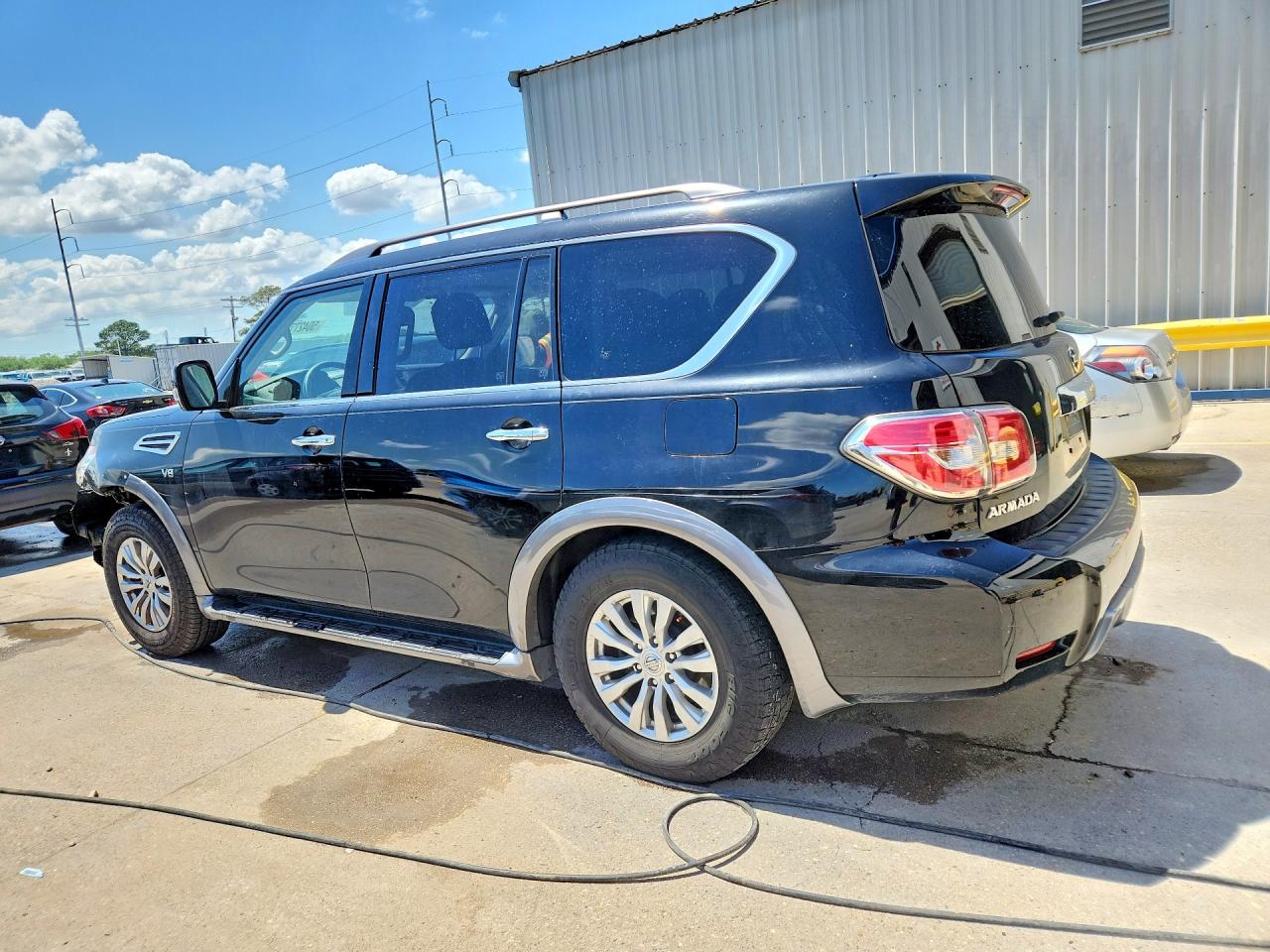 2019 Nissan Armada Sv Черный vin: JN8AY2ND3K9087030