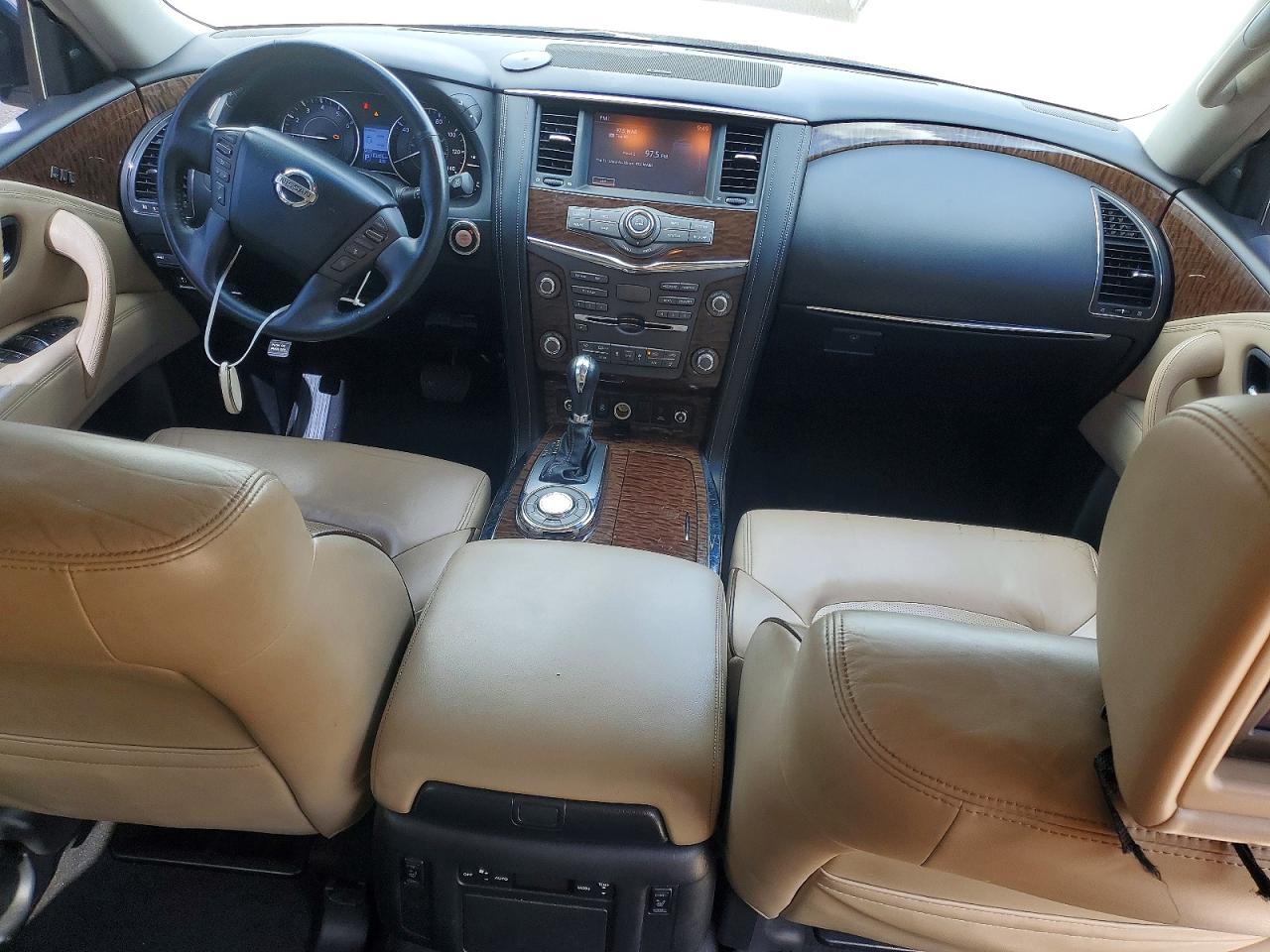 2017 Nissan Armada Platinum Silver vin: JN8AY2ND4H9010658