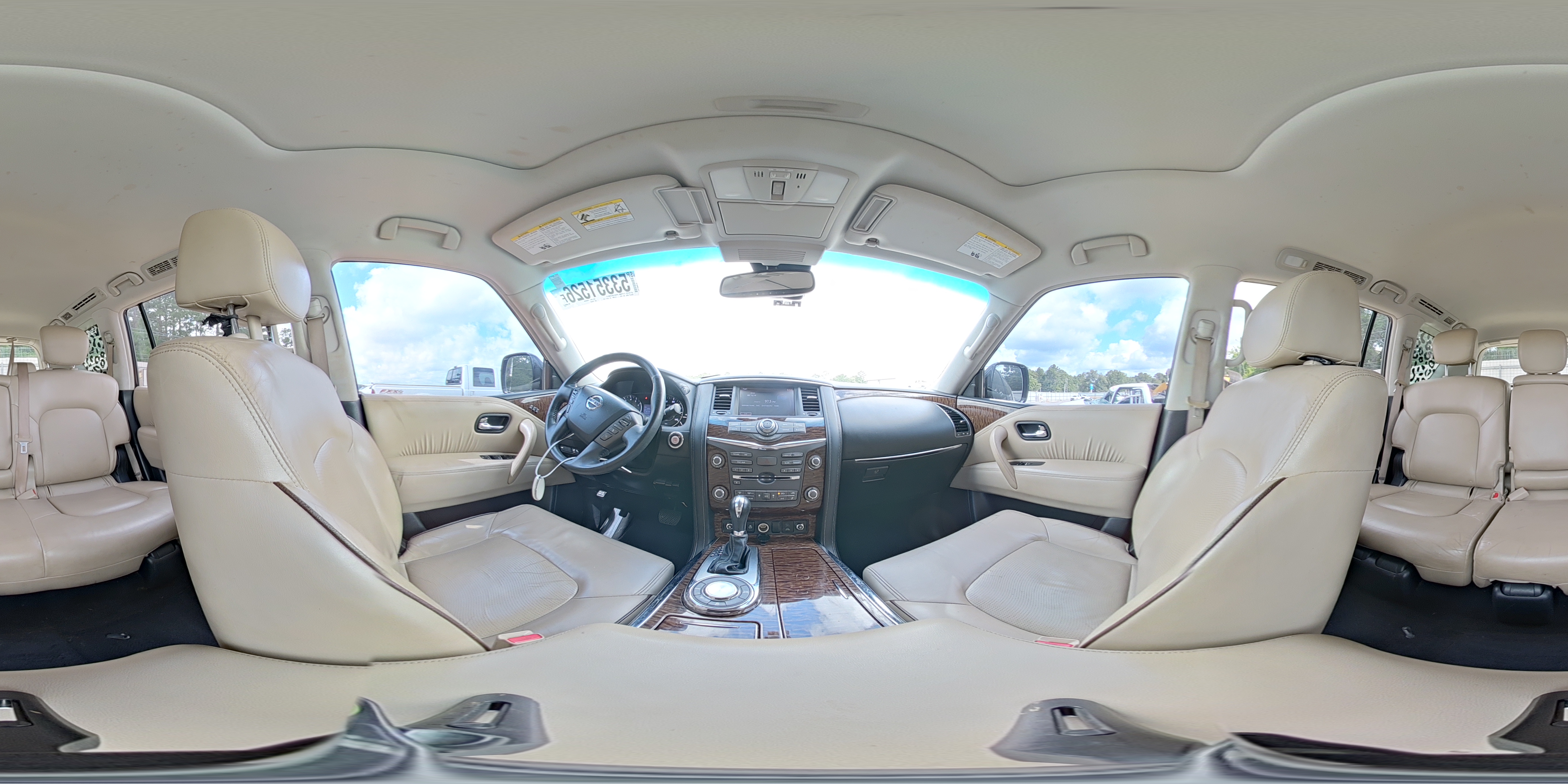 2017 Nissan Armada Platinum Silver vin: JN8AY2ND4H9010658