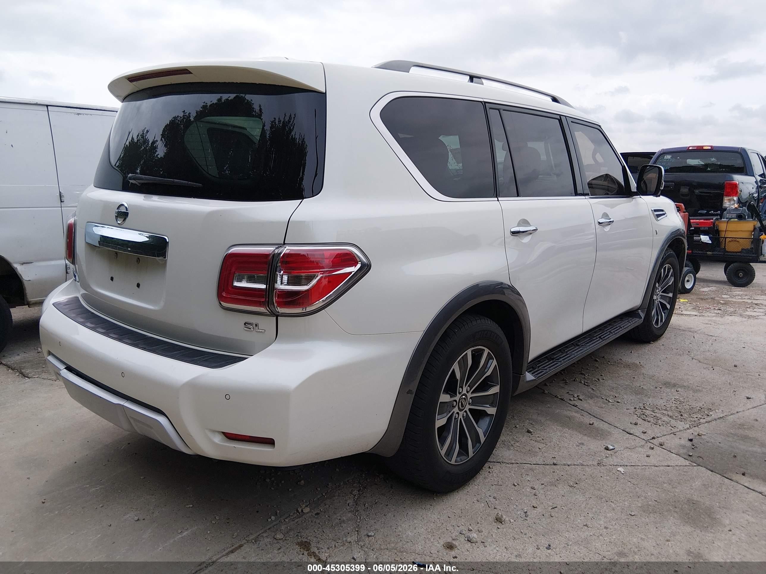 2018 Nissan Armada Sl Champagne vin: JN8AY2ND4J9055394