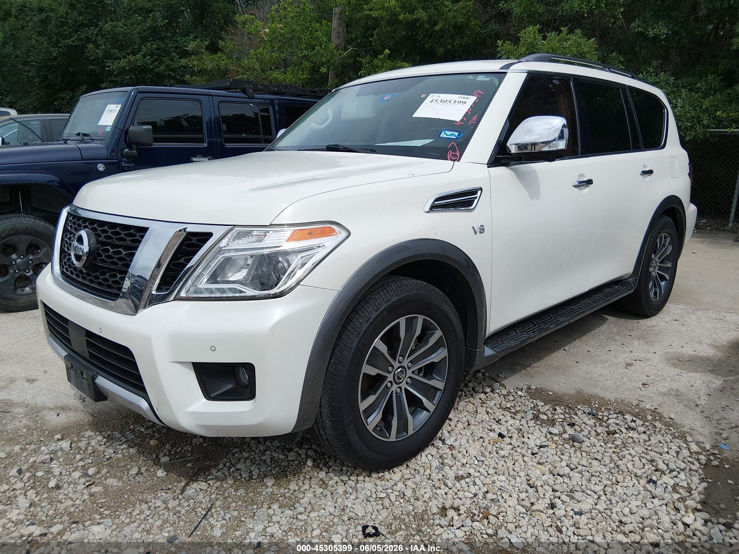 2018 Nissan Armada Sl Champagne vin: JN8AY2ND4J9055394
