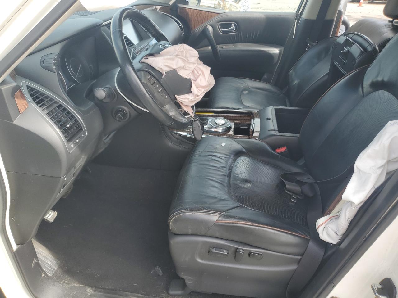 2018 Nissan Armada Sv Белый vin: JN8AY2ND7J9051632