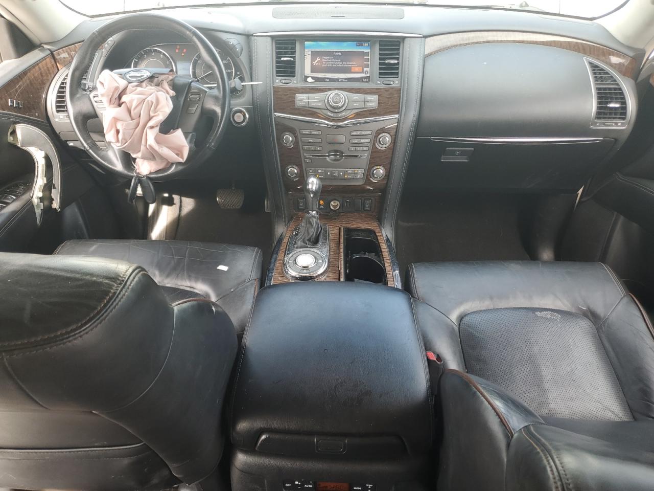 2018 Nissan Armada Sv Белый vin: JN8AY2ND7J9051632