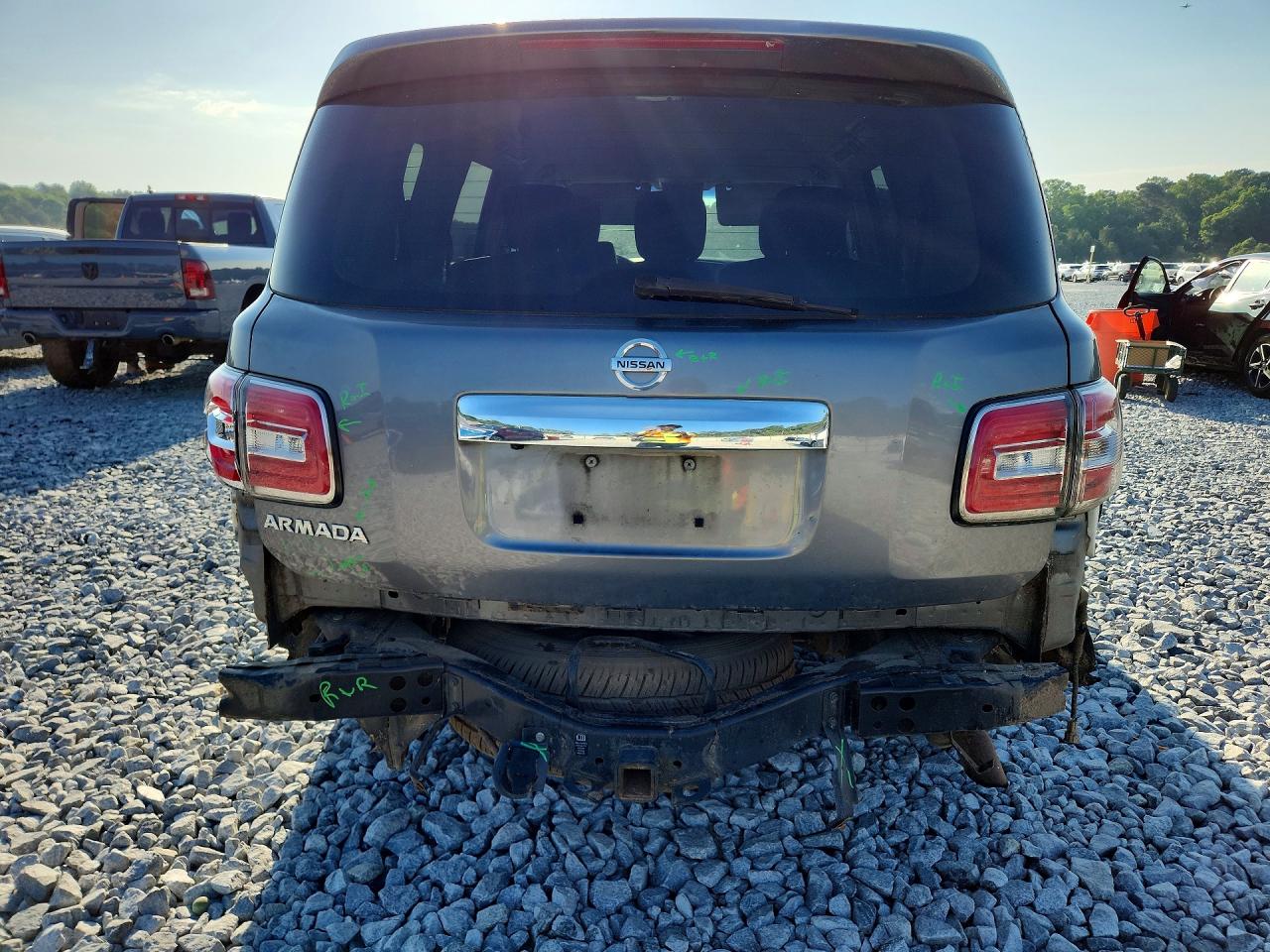 2017 Nissan Armada Sv Charcoal vin: JN8AY2ND8H9004927