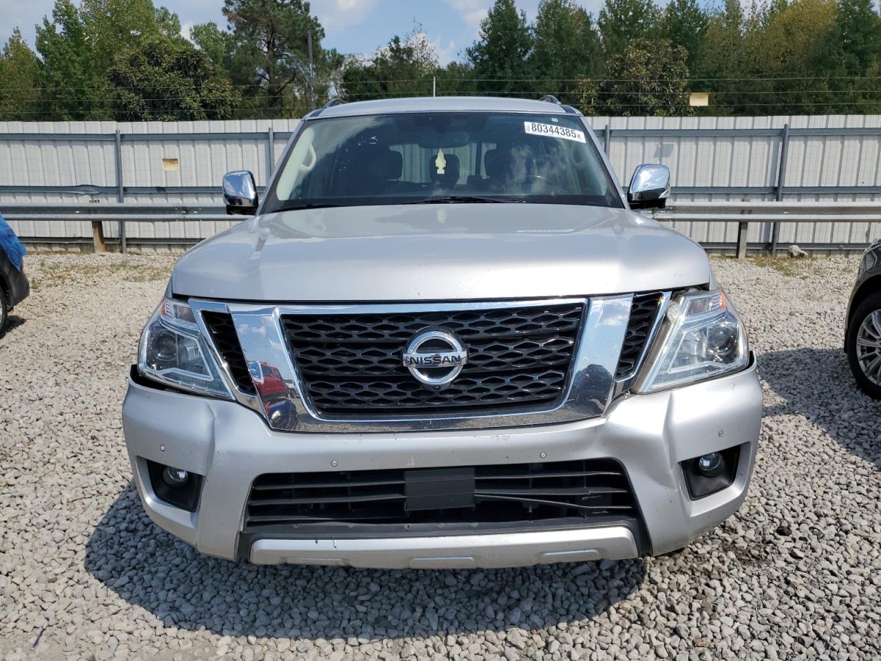 2018 Nissan Armada Sv Серебряный vin: JN8AY2NDXJX003215