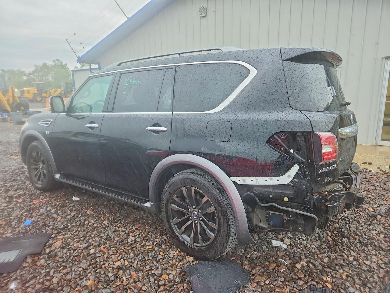 2017 Nissan Armada Platinum Black vin: JN8AY2NE0H9704417