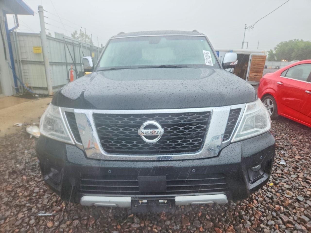 2017 Nissan Armada Platinum Black vin: JN8AY2NE0H9704417