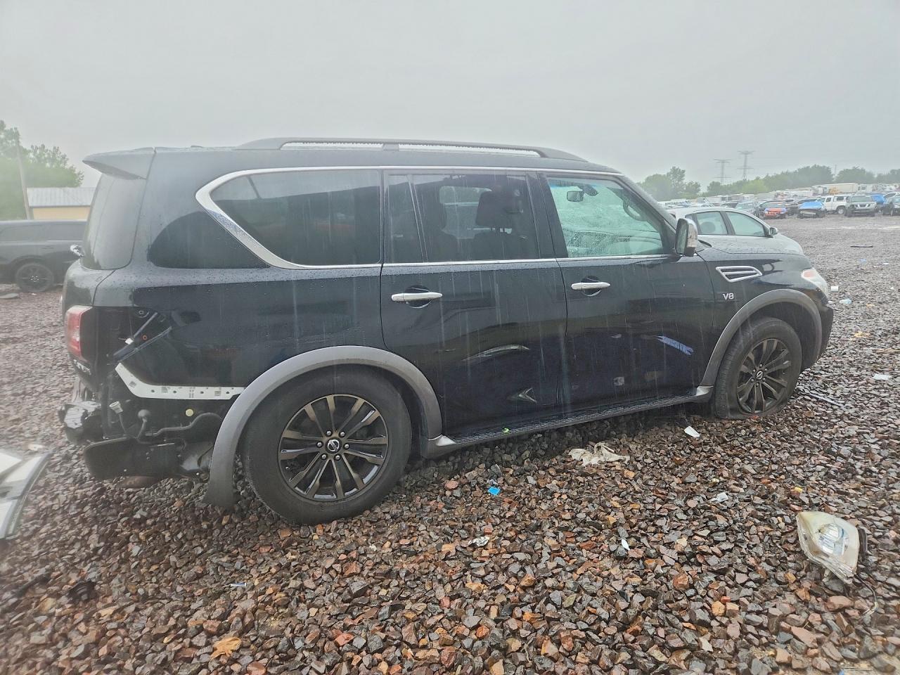 2017 Nissan Armada Platinum Black vin: JN8AY2NE0H9704417