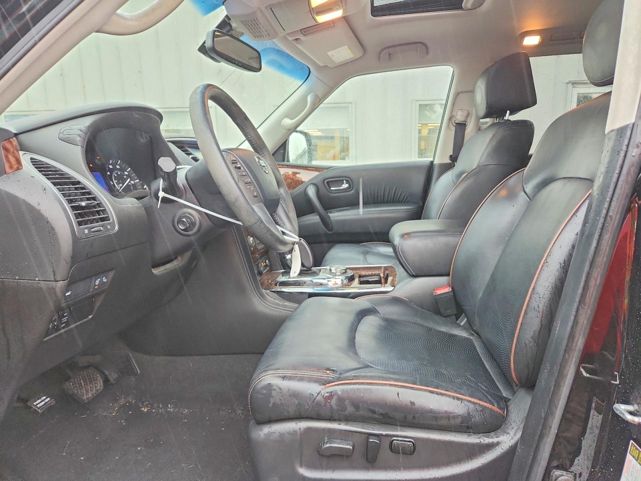 2017 Nissan Armada Platinum Black vin: JN8AY2NE0H9704417