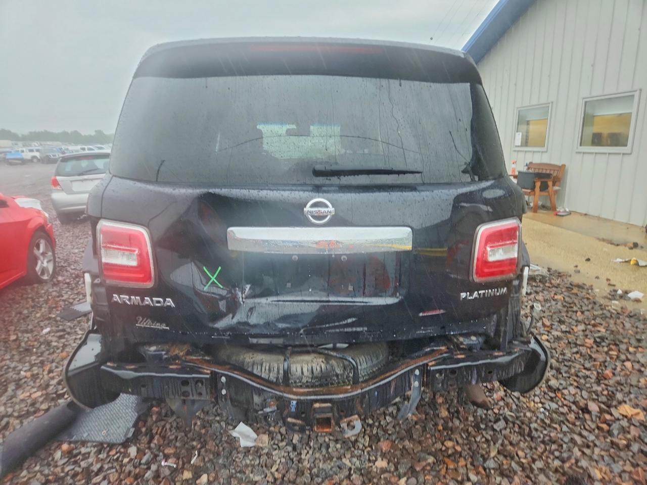 2017 Nissan Armada Platinum Black vin: JN8AY2NE0H9704417