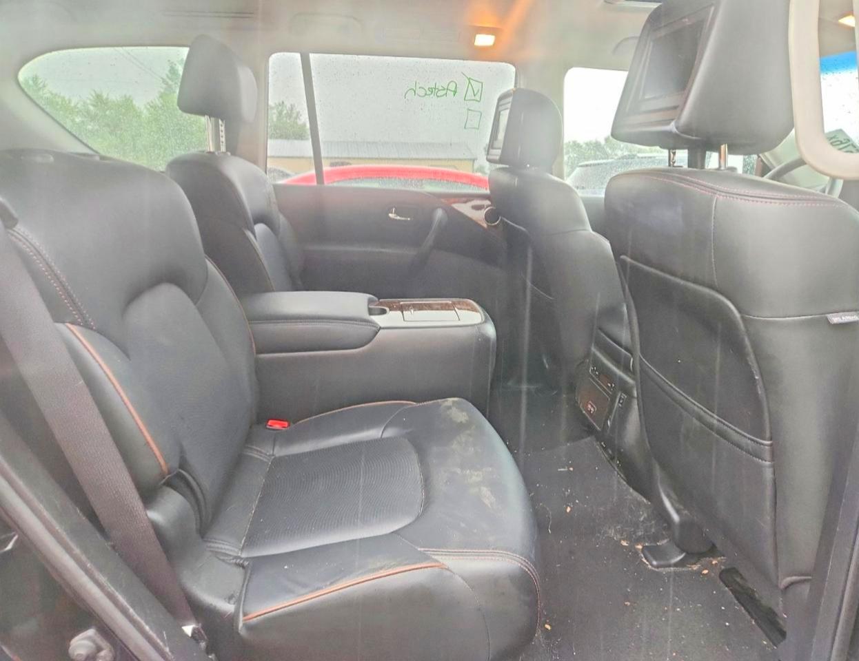 2017 Nissan Armada Platinum Black vin: JN8AY2NE0H9704417