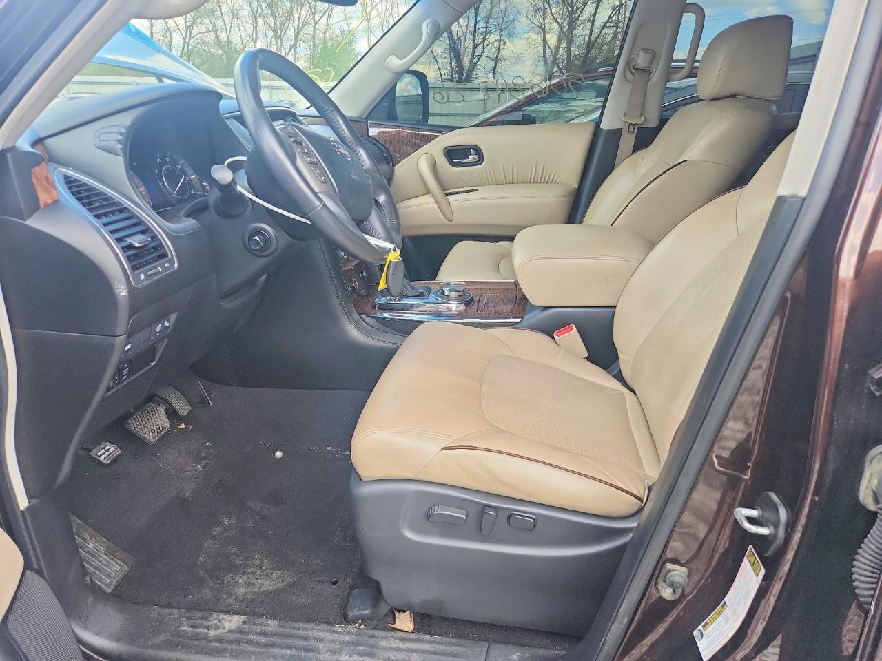 2017 Nissan Armada Platinum Maroon vin: JN8AY2NE3H9700653