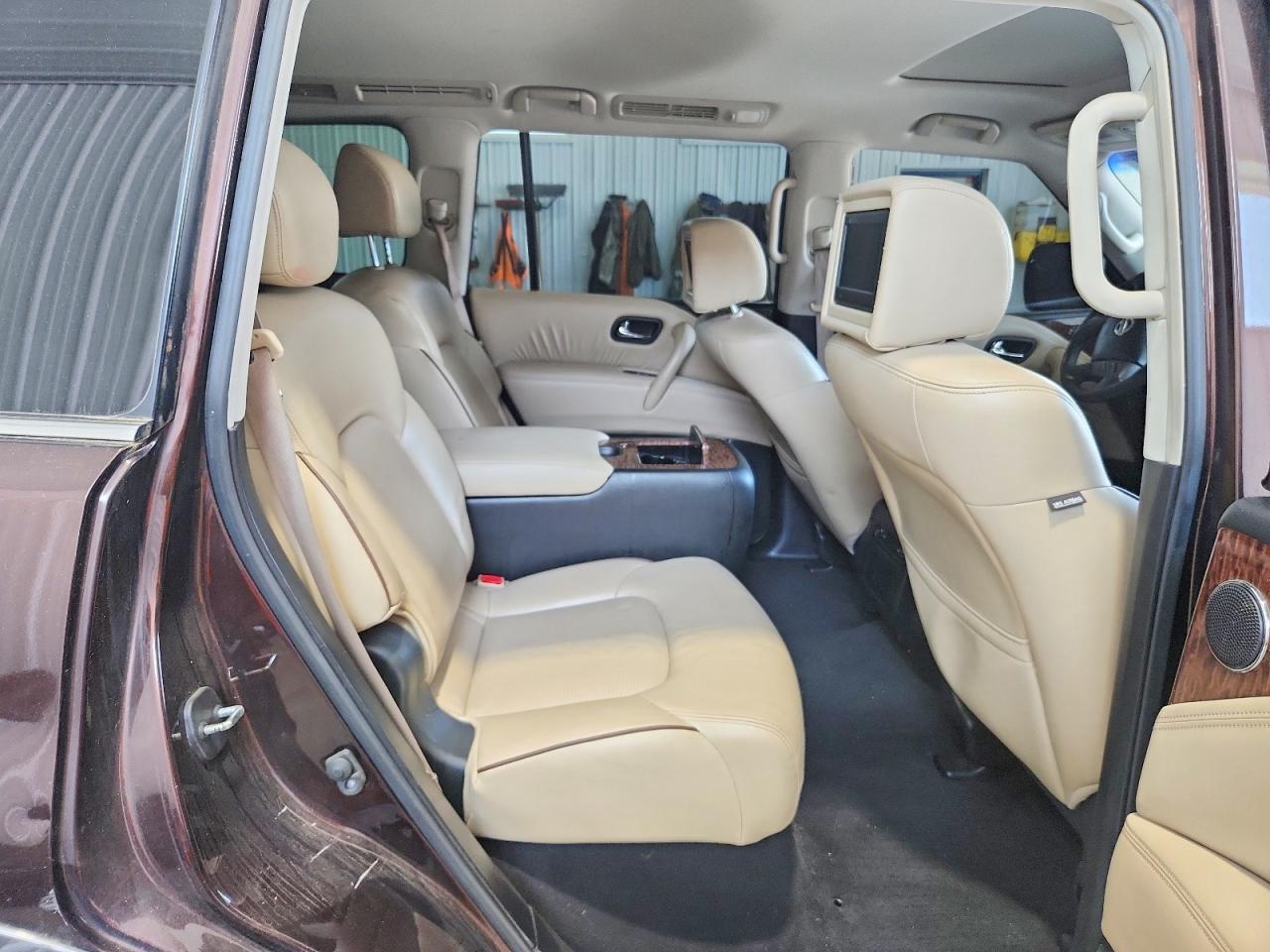 2017 Nissan Armada Platinum Maroon vin: JN8AY2NE3H9700653